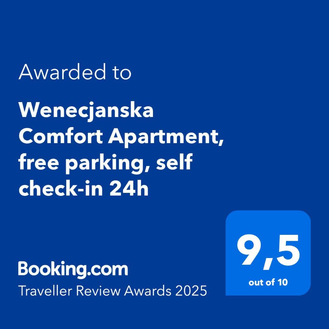 Wenecjanska Comfort Apartment, Free Parking, Self Check-In 24H Posen Exterior foto